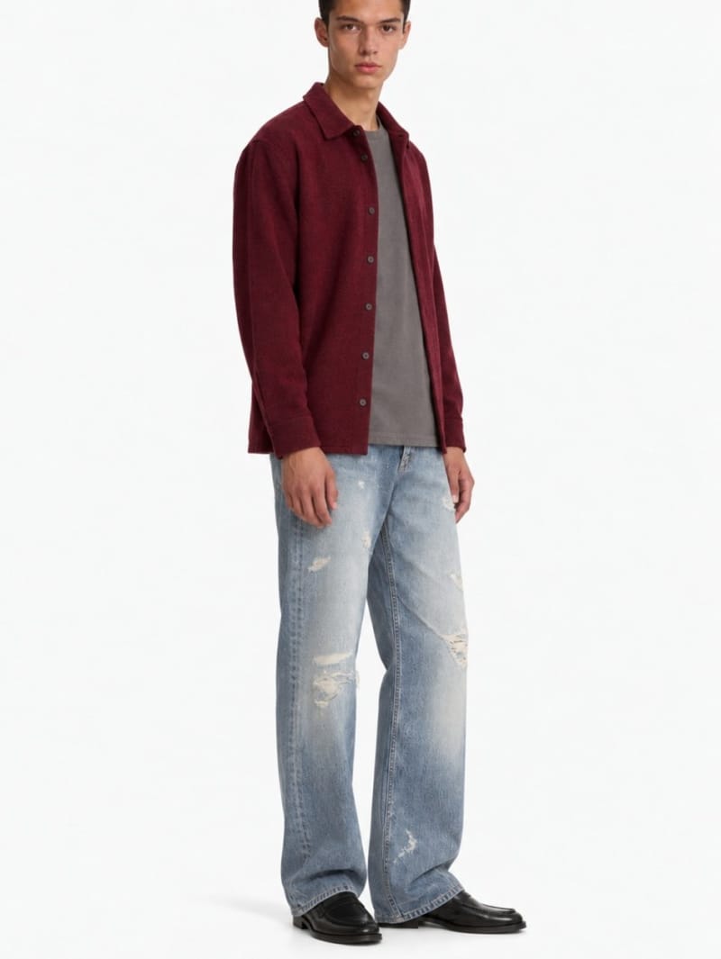 ANIPS: Cashmere & silk shirt 