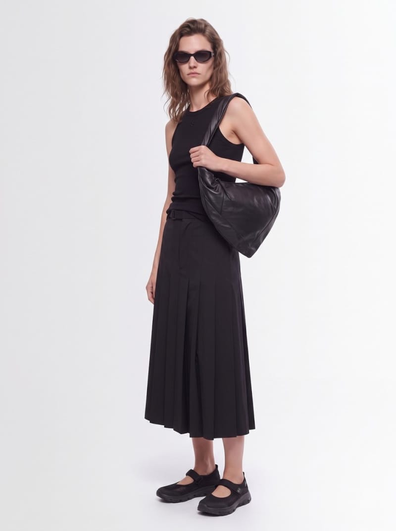 Sacai: Ribbed cotton jersey tank top