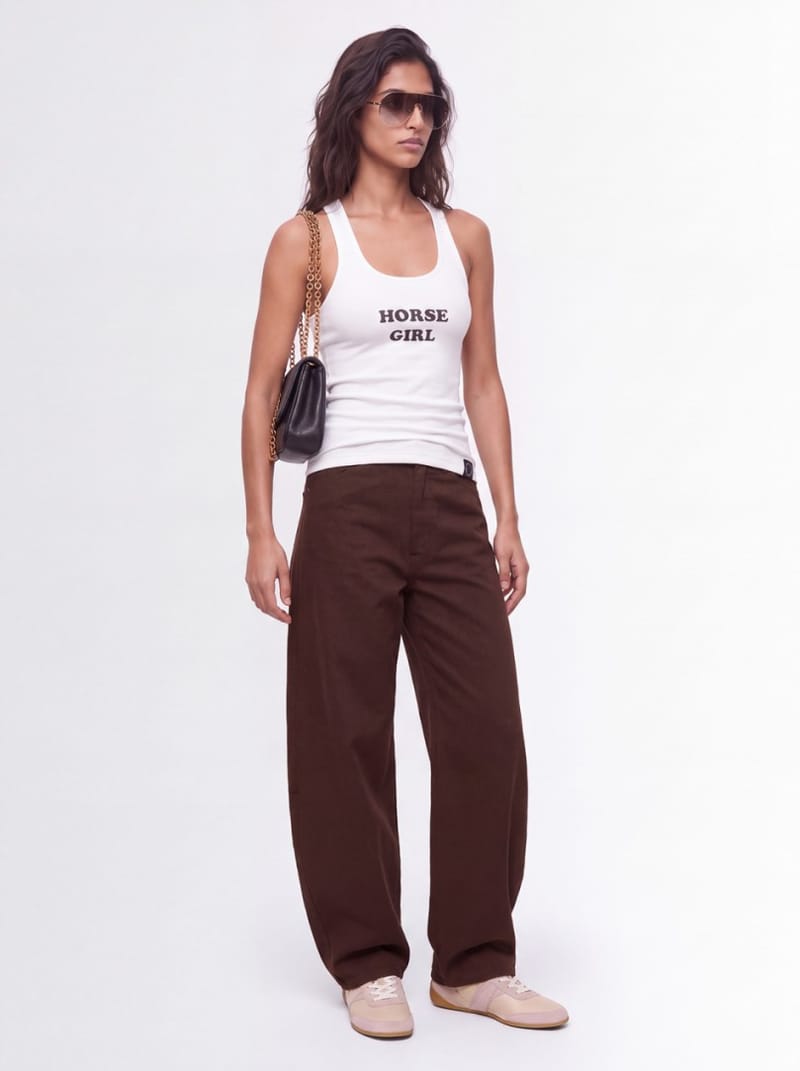 Stella McCartney: Ribbed cotton tank top