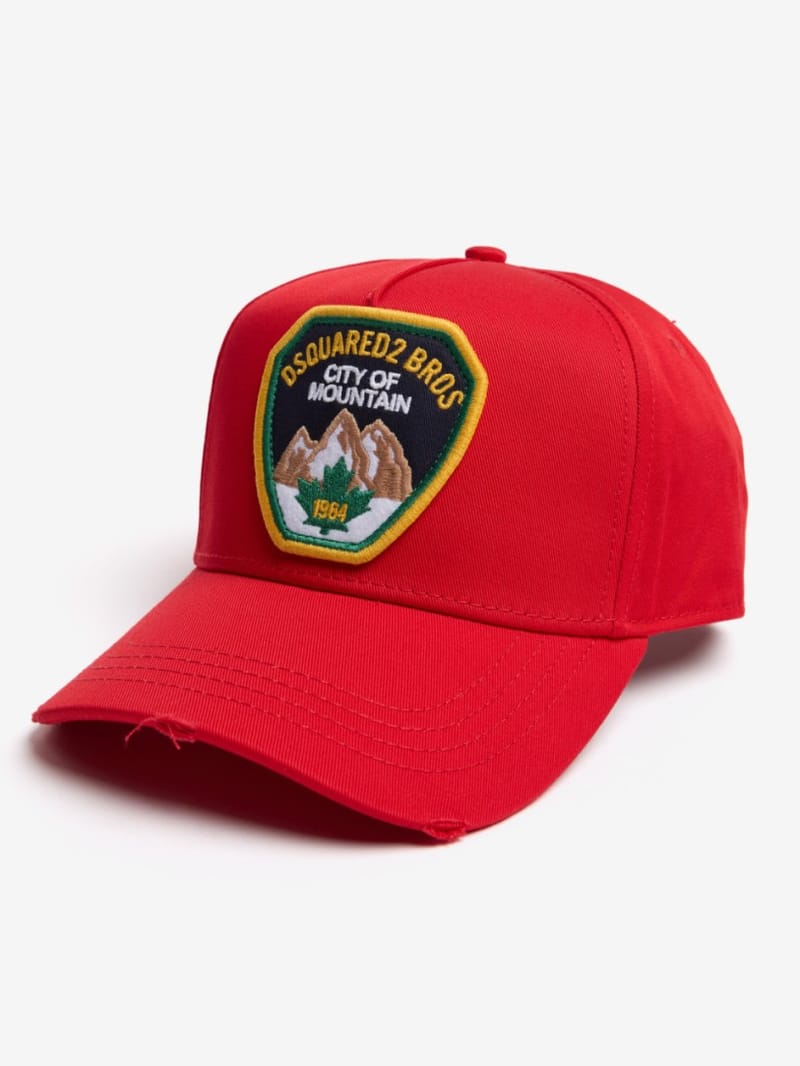 Dsquared2 - Patch cotton canvas baseball cap