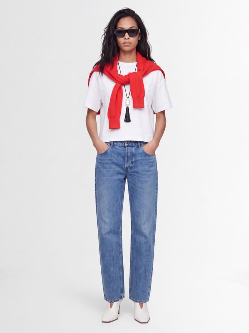 Sacai - Cotton jersey pocket T-shirt