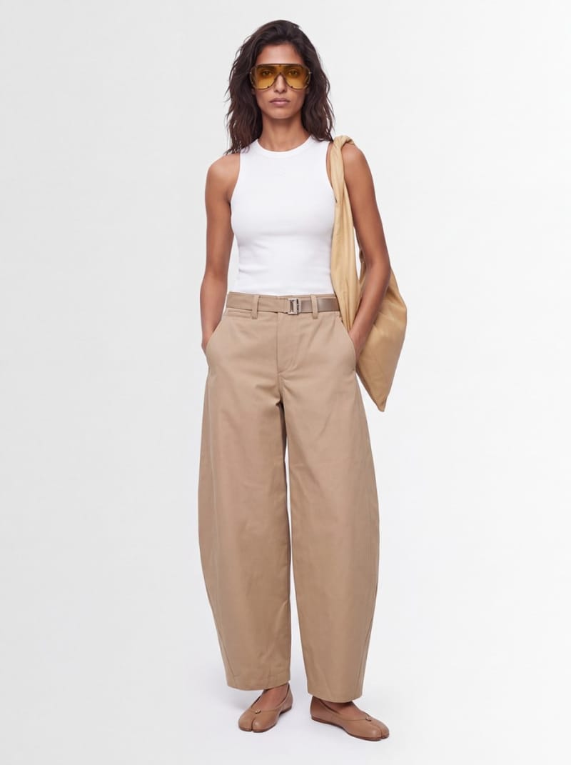 Sacai: Ribbed cotton jersey tank top