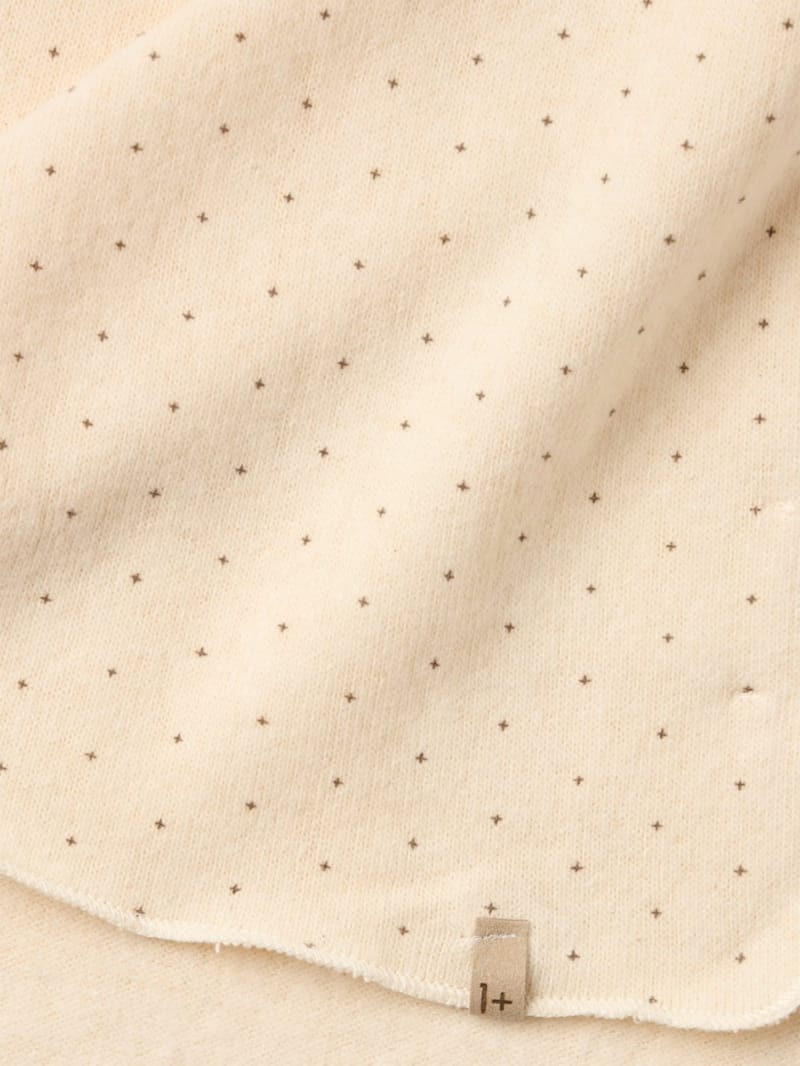 1 + IN THE FAMILY - Polka-dot baby blanket