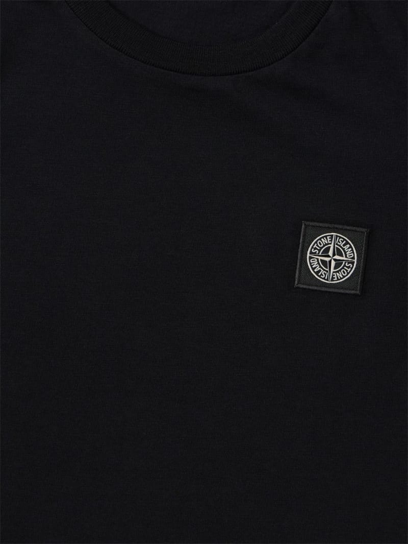 Stone Island Junior: Cotton jersey t-shirt w/logo