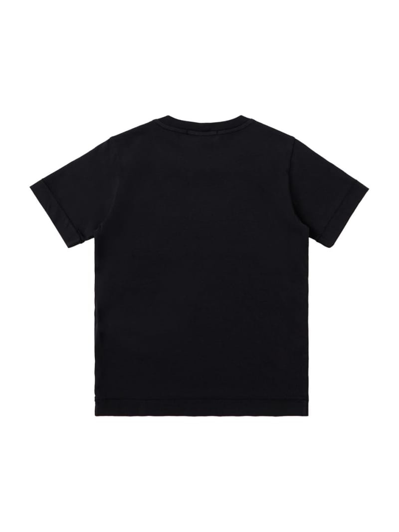 Stone Island Junior: Cotton jersey t-shirt w/logo