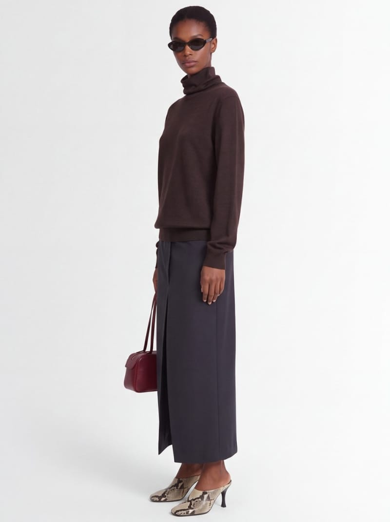 Khaite: Merino wool turtleneck sweater