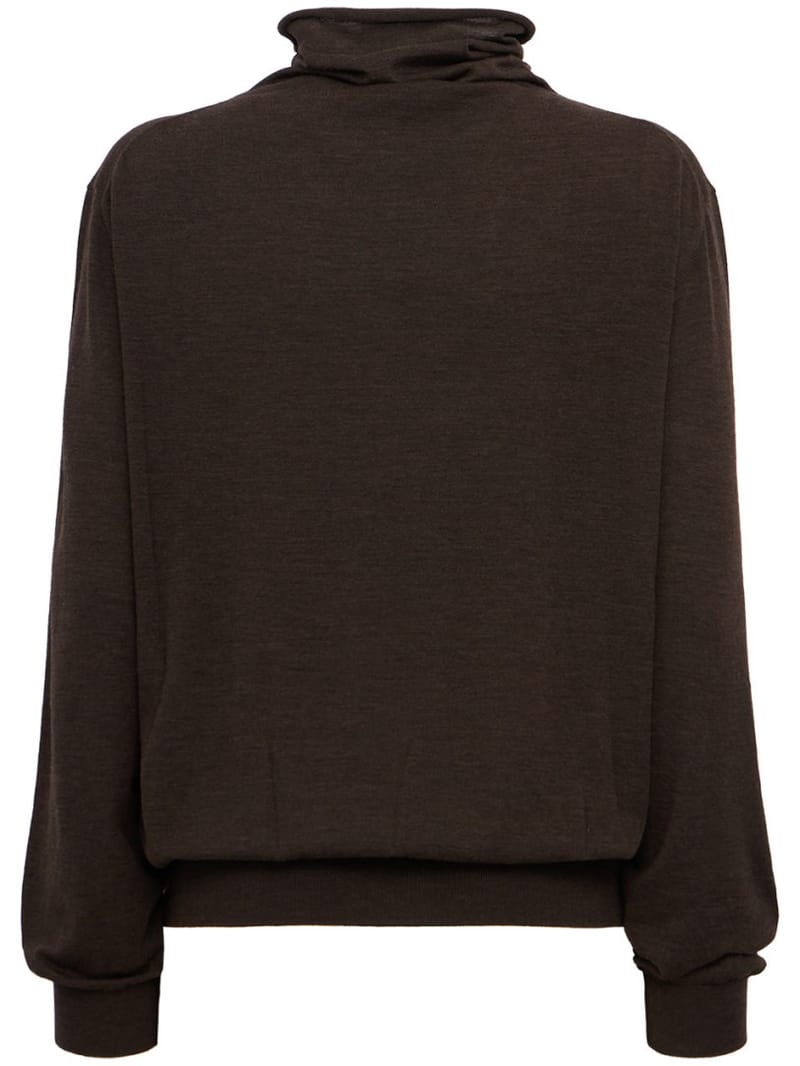 Khaite: Merino wool turtleneck sweater