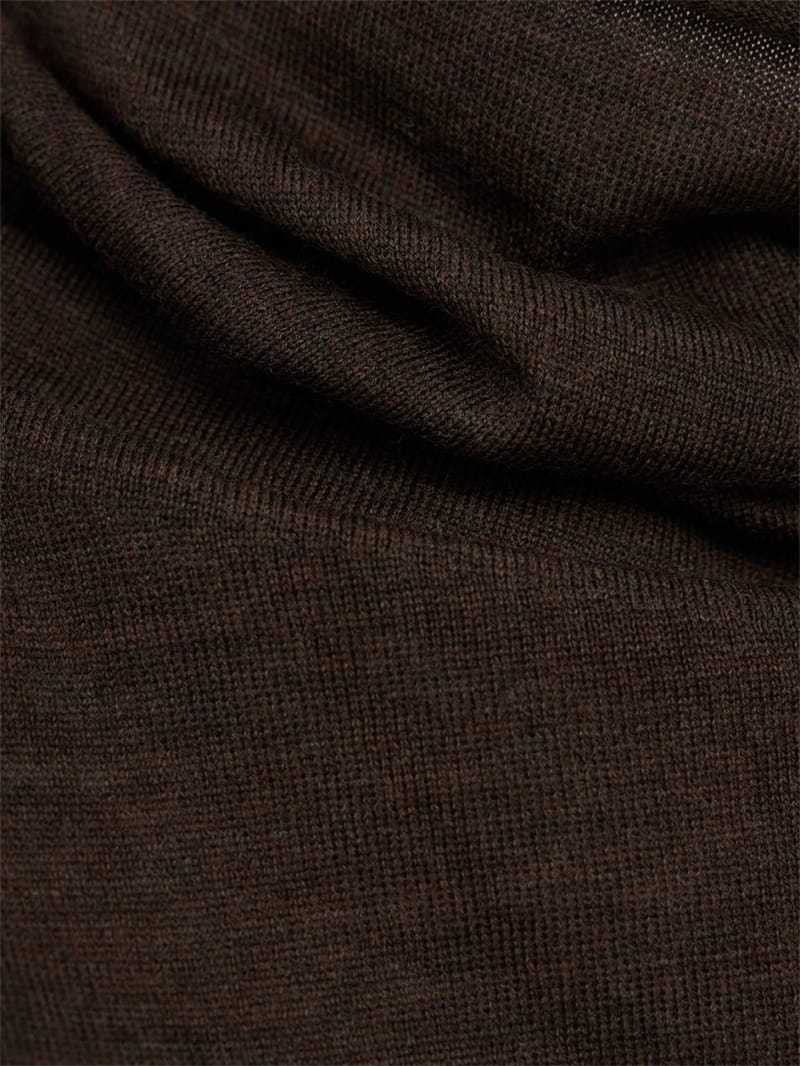 Khaite: Merino wool turtleneck sweater