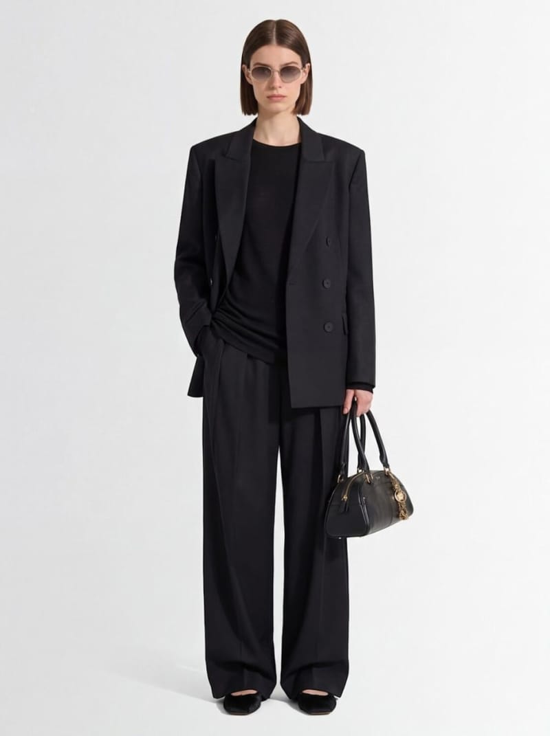 MARCELL PUSTUL - Double-breasted blazer with flap pockets