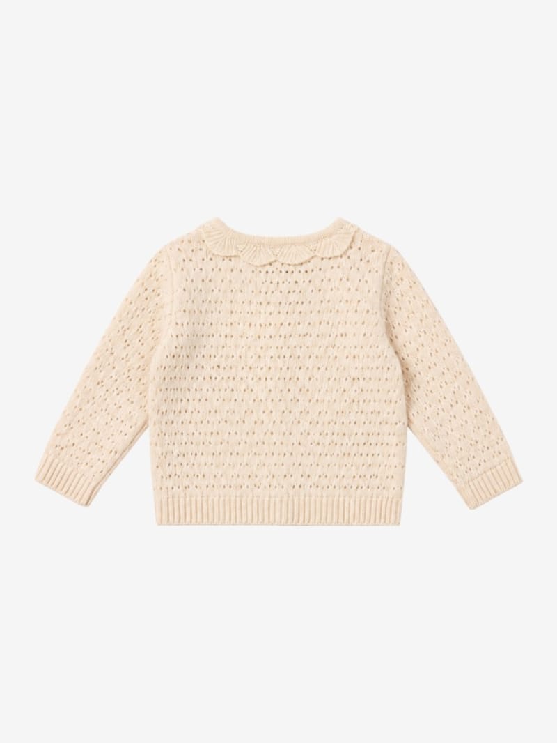 1 + IN THE FAMILY - Pointelle cardigan