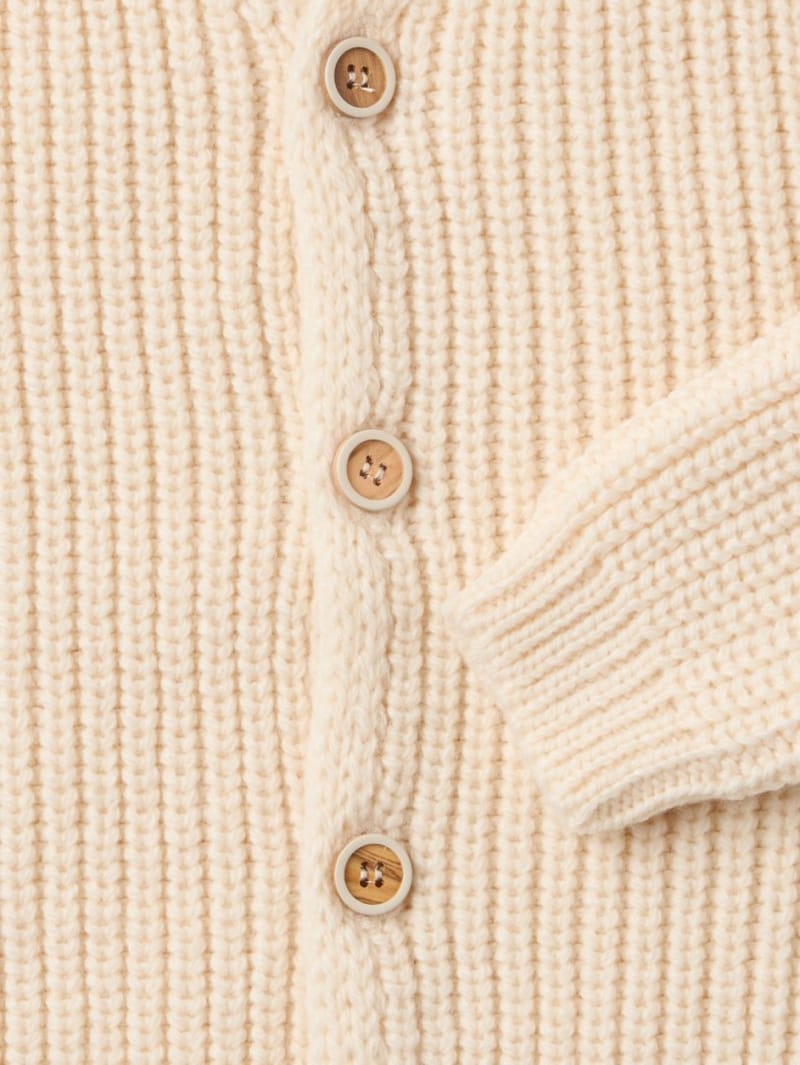 1 + IN THE FAMILY: Ribbed cardigan