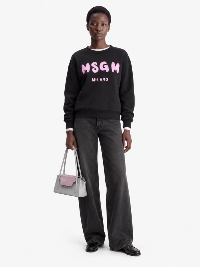 MSGM - Printed logo sweatshirt