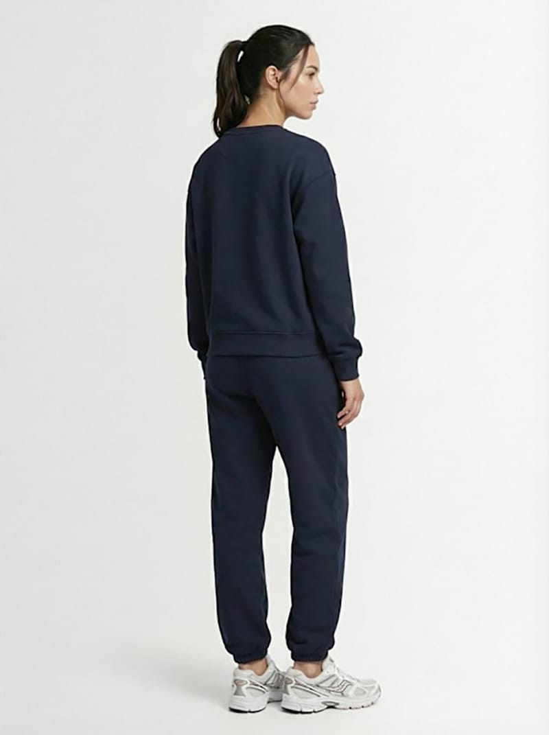 SOTF: Baumwoll-Sweatshirt mit Rundhalsausschnitt und Logo