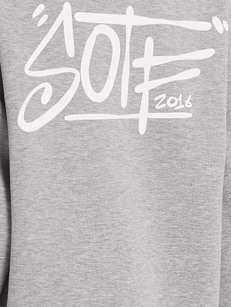 SOTF: Cotton hooded sweatshirt with print