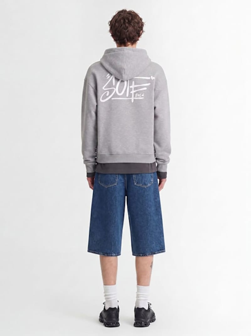SOTF - Cotton hooded sweatshirt with print