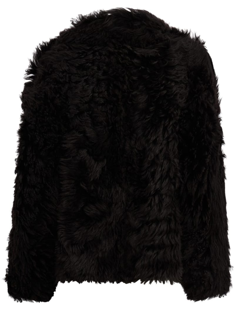 7 For All Mankind: Giacca in shearling a pelo lungo