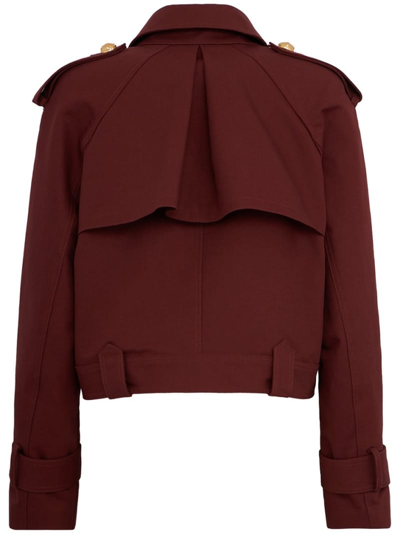 Giuseppe Di Morabito: Veste courte croisée à boutons bijoux