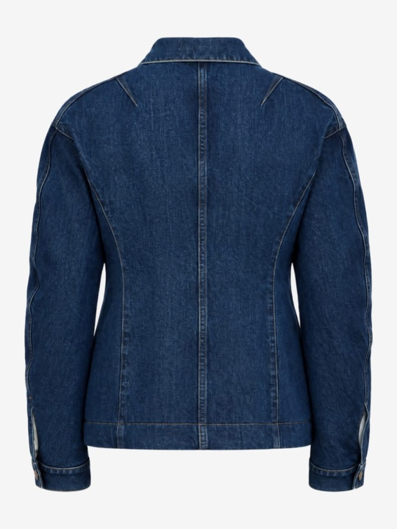 Jil Sander - Treated cotton denim jacket