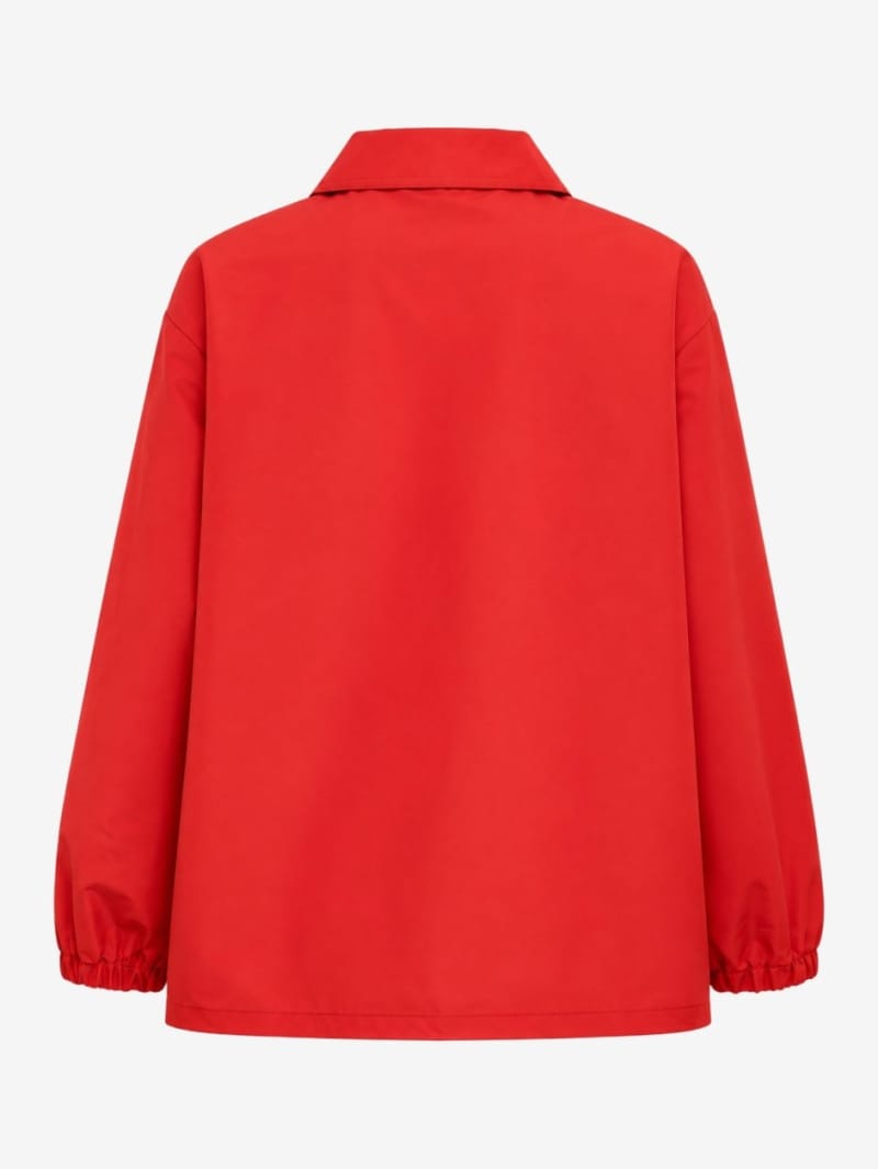 Jil Sander: Giacca in poliestere con logo