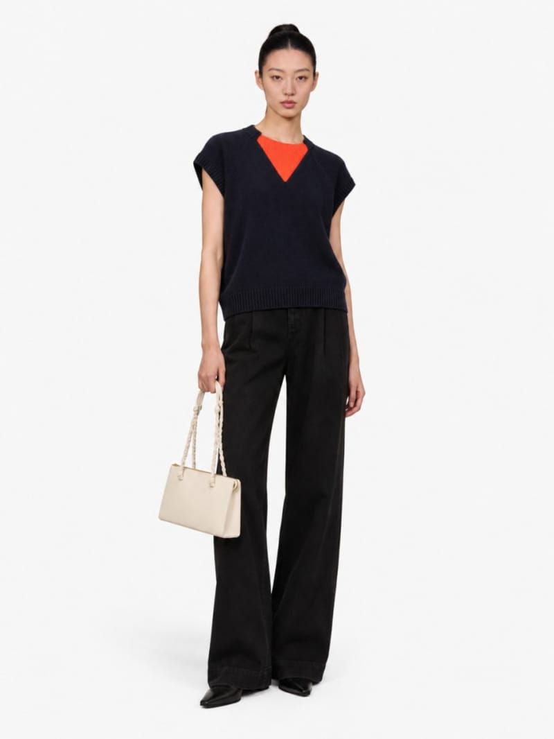 MSGM - Oversize v-neck vest