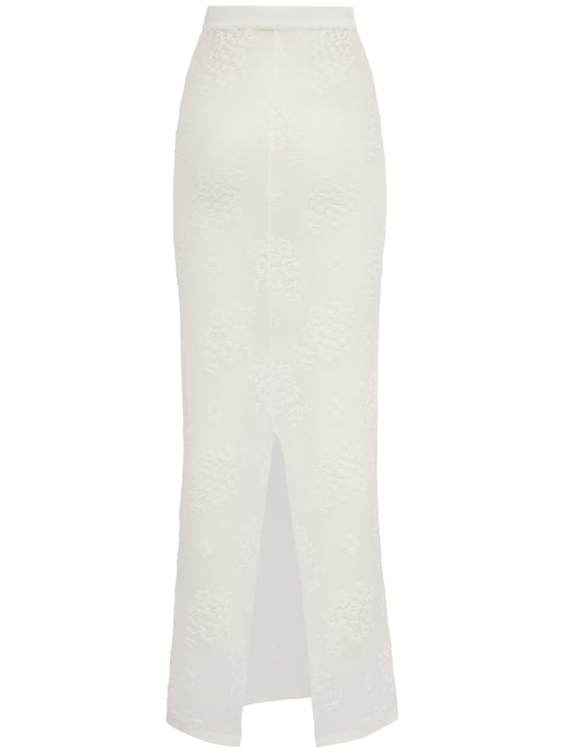 Giuseppe Di Morabito: Floral jacquard maxi skirt