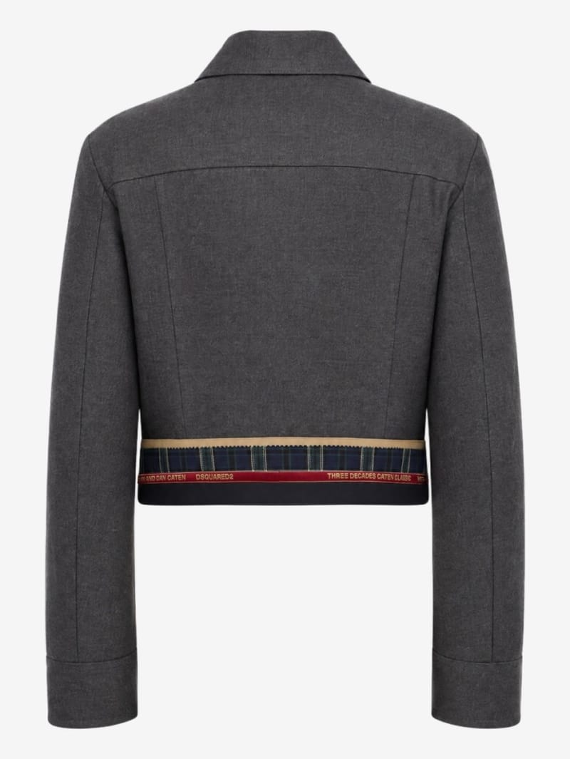 Dsquared2: Hybrid Flannel Kaban