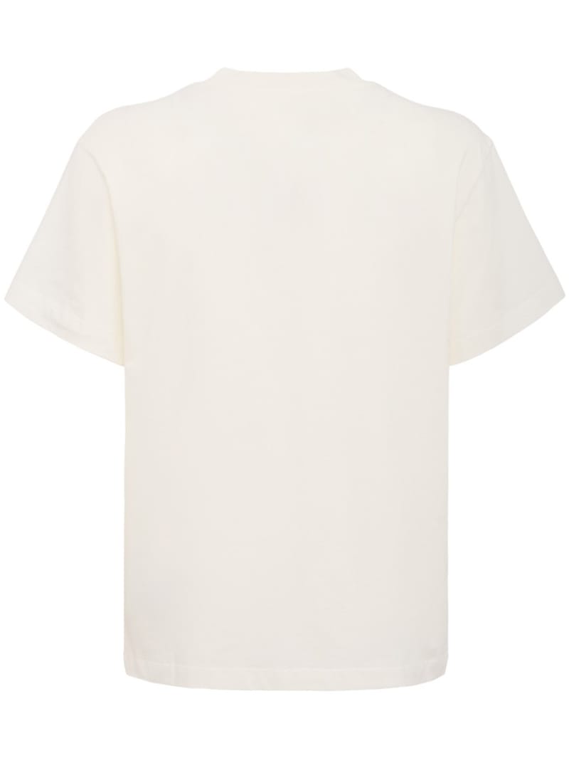 Jil Sander: Jil logo cotton t-shirt