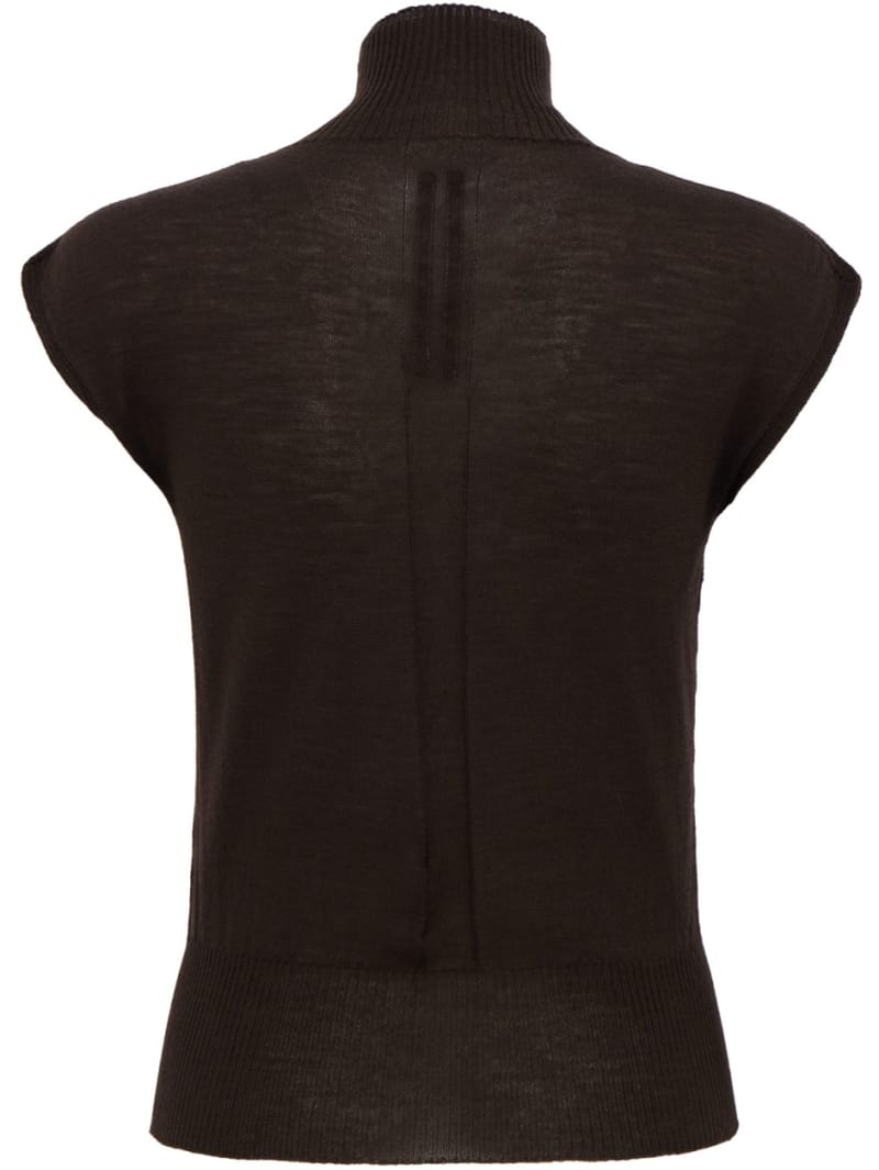 Rick Owens: knitted turtle neck top