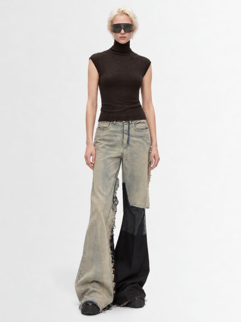 Rick Owens - knitted turtle neck top