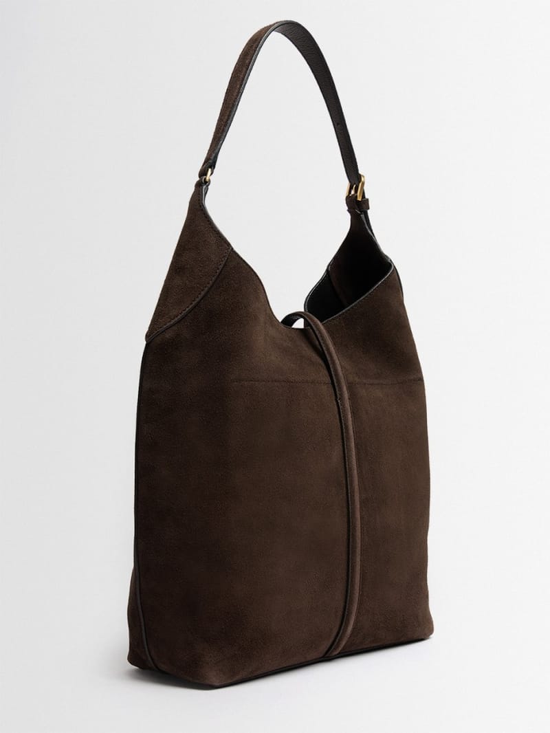 DeMellier: Large suede bucket bag