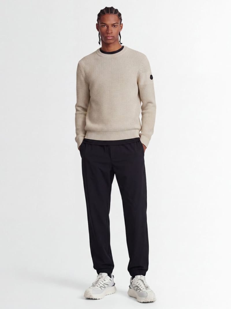 Moncler - Nylon track pants with logo