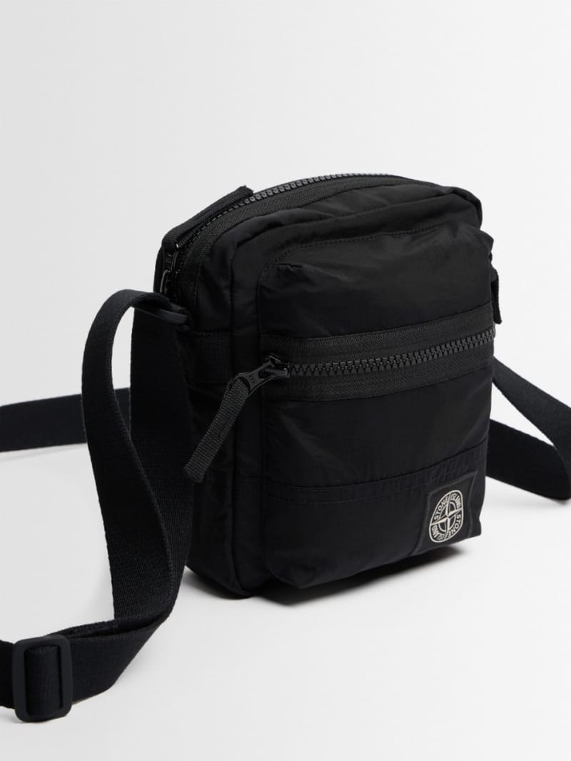 Stone Island - Crossbody bag with logo patch