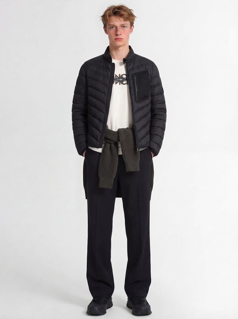Moncler: Mackinac quilted nylon down jacket