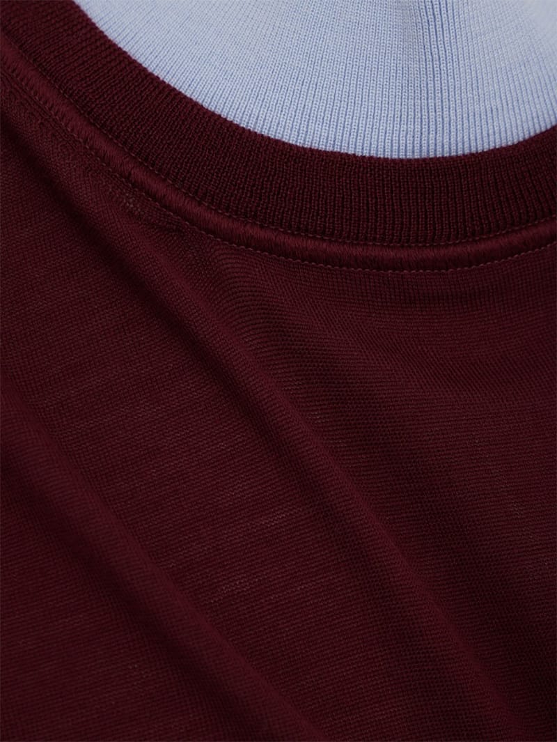 Jil Sander: Double-layer wool knit sweater