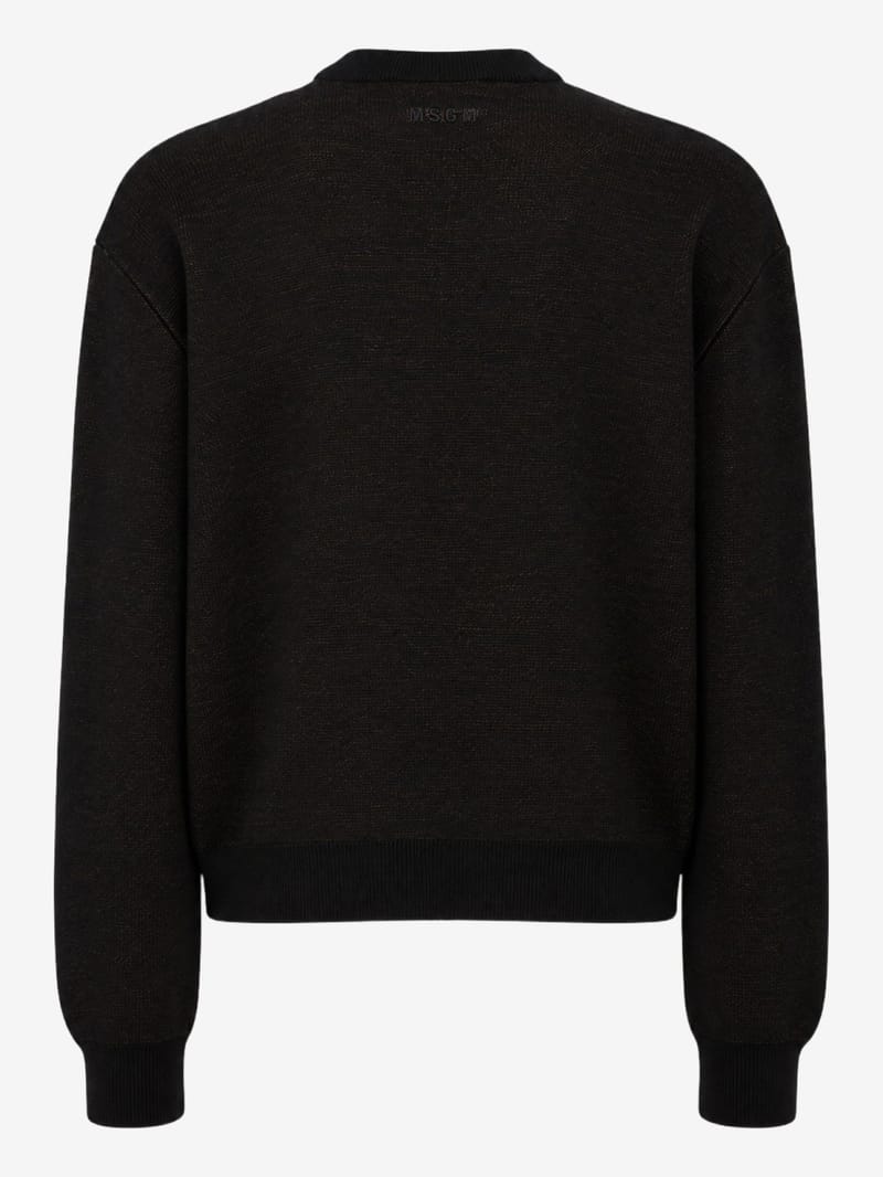 MSGM: Maglione jacquard in misto lana