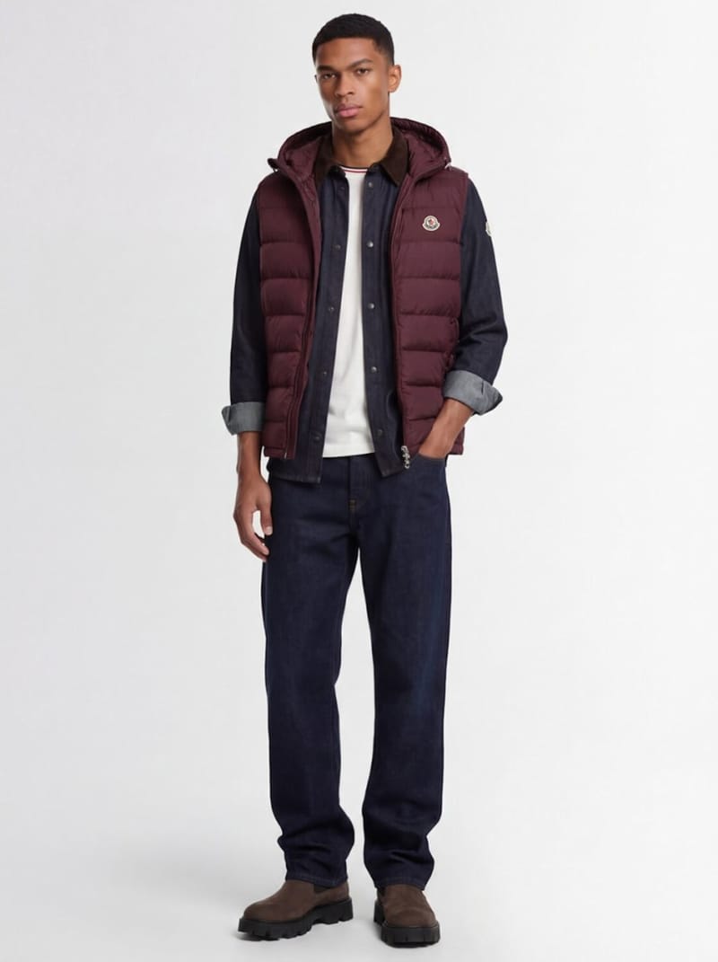 Moncler - Hooded quilted down vest