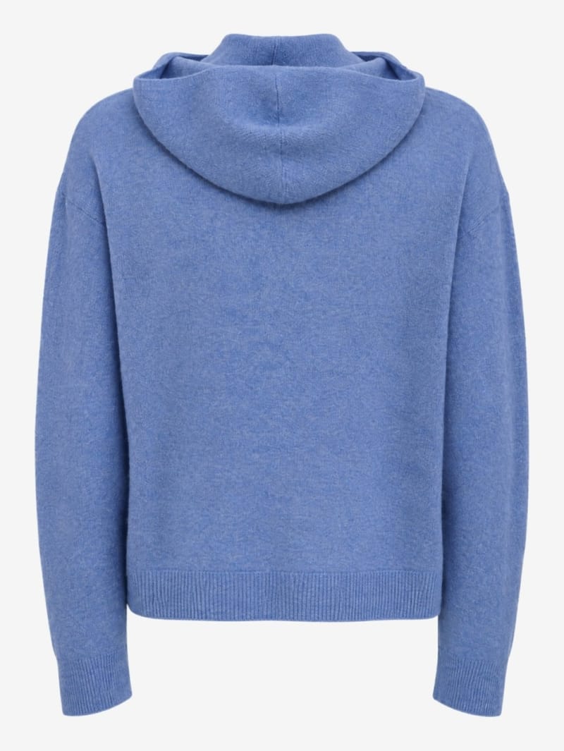 DIANA STUDIO: Merino wool & cashmere knit hoodie