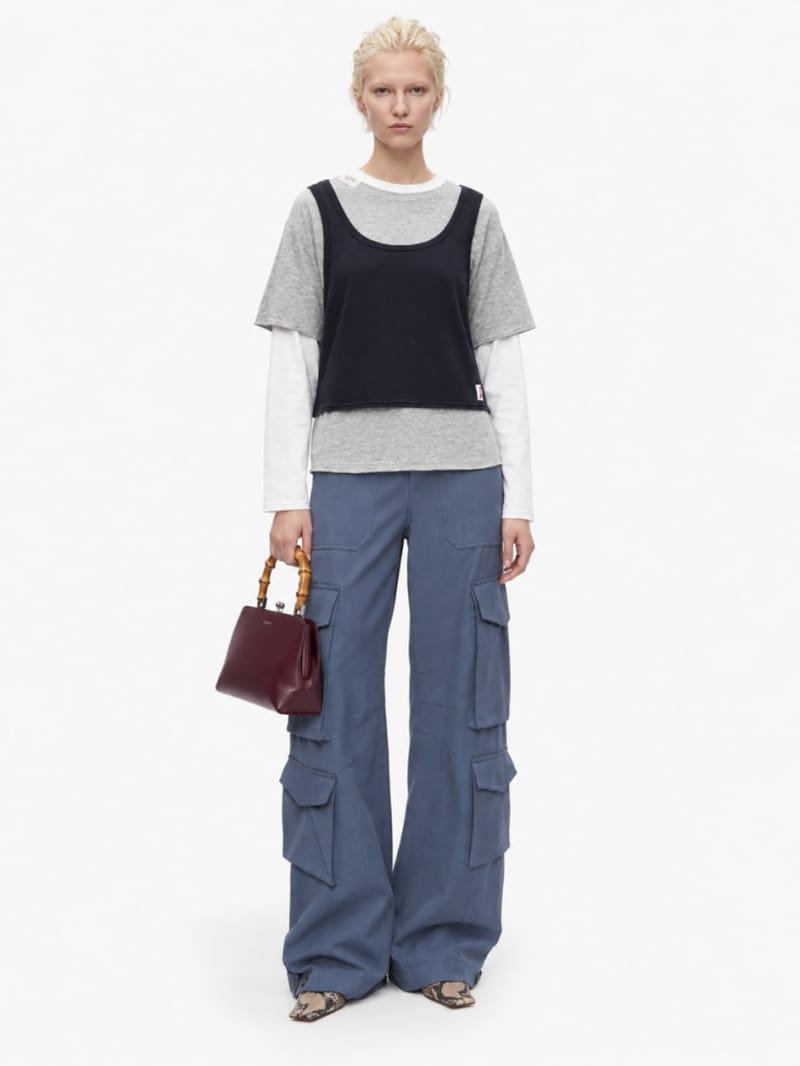 Dsquared2 - Mixed Jersey Long Sleeves Tee