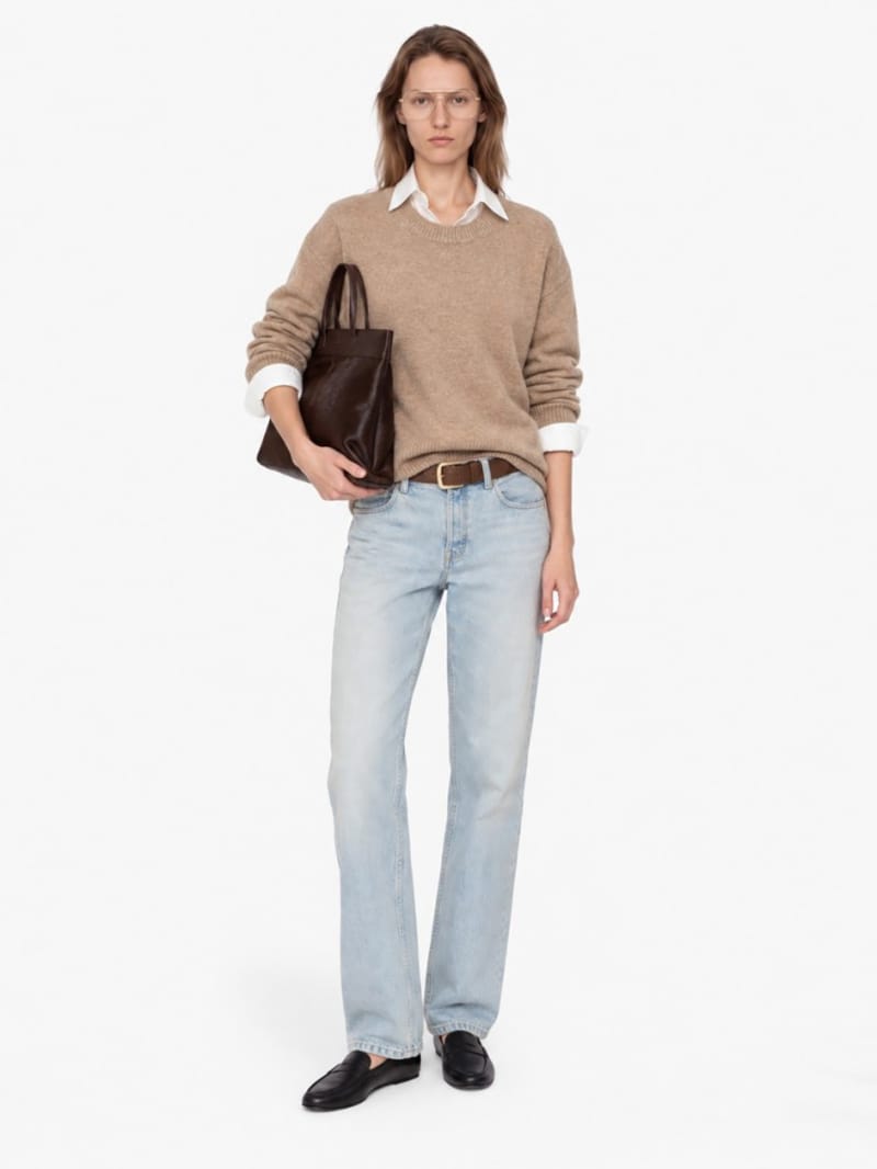 CRUNA - Oversized v-neck sweater
