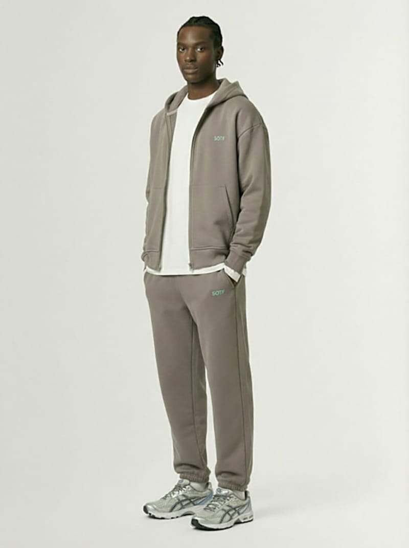 SOTF - Cotton jogger sweatpants with logo