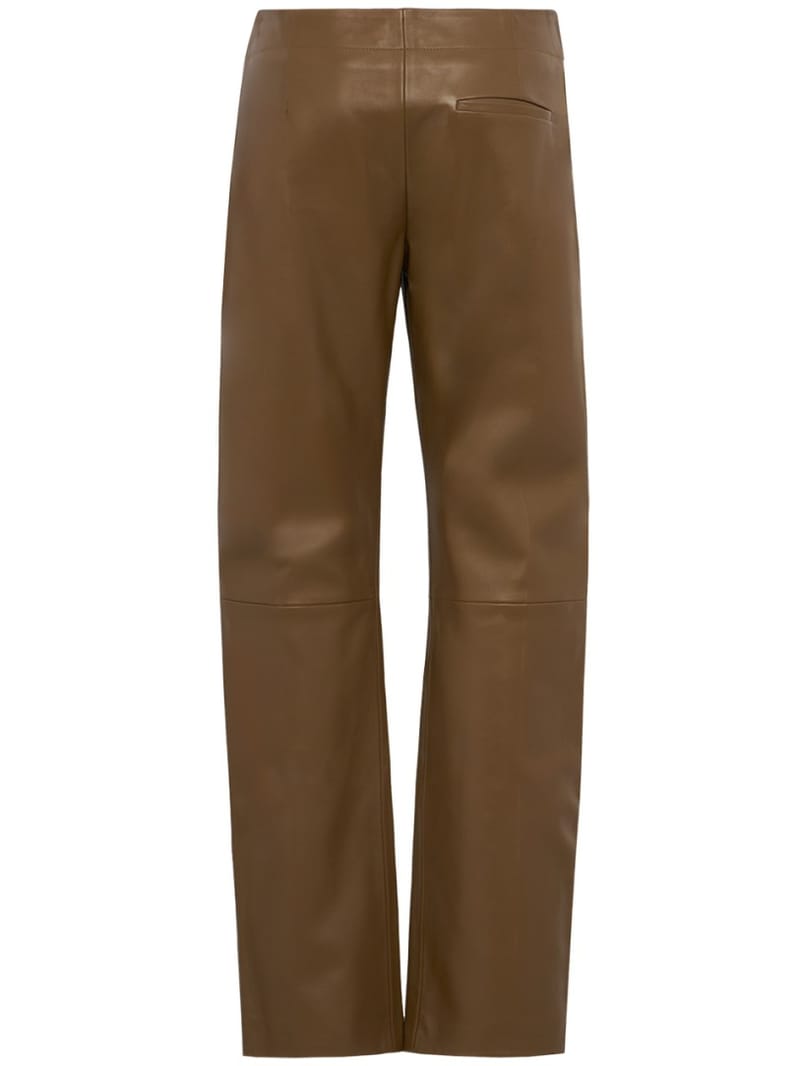 Khaite: Lambskin leather pants