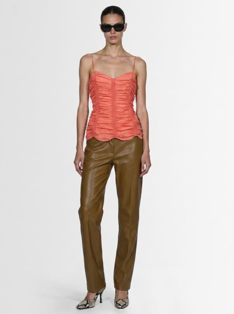 Khaite - Lambskin leather pants