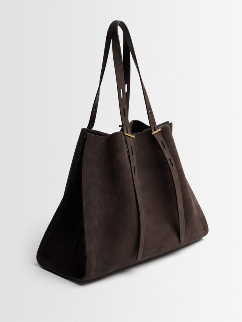 Minobossi - Paula suede tote bag