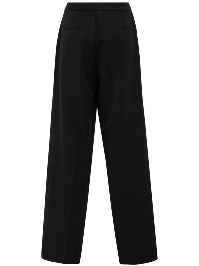 CRUNA: Pleated wide-leg regular fit pants