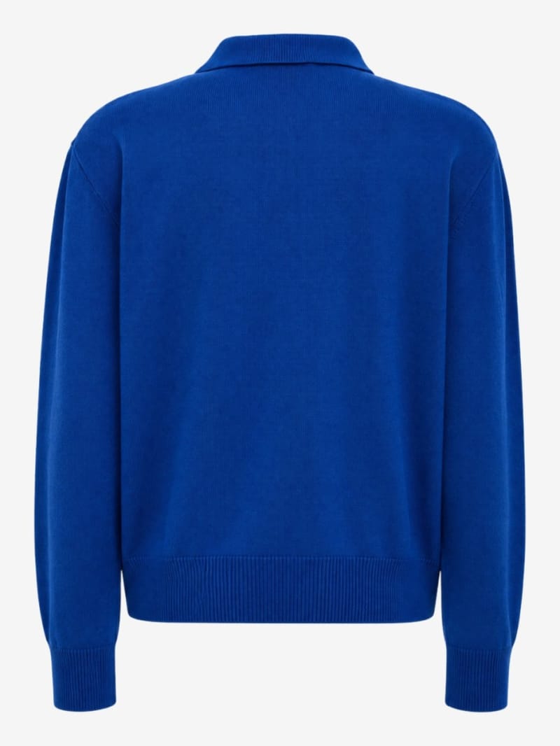 Bluemarble - Wool and cashmere knit polo