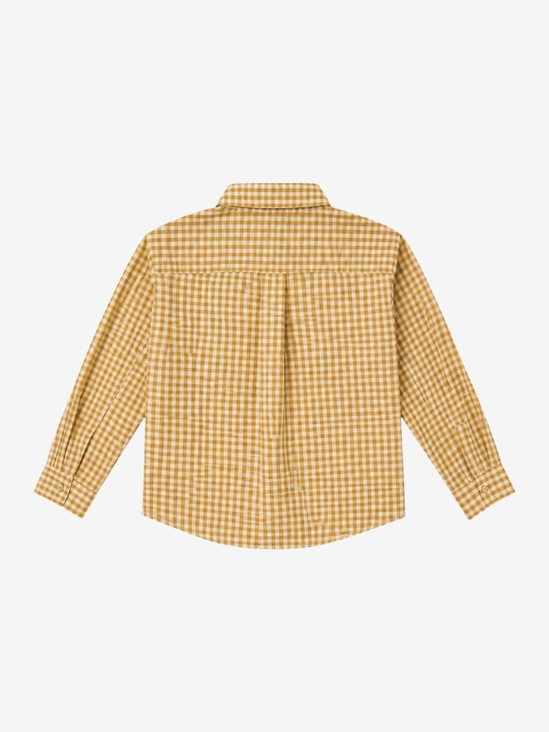 BRUNO BRUNO: Printed organic cotton  shirt