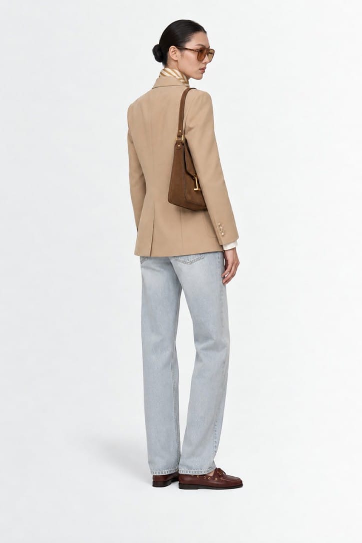 CRUNA: Regular fit double-breasted blazer