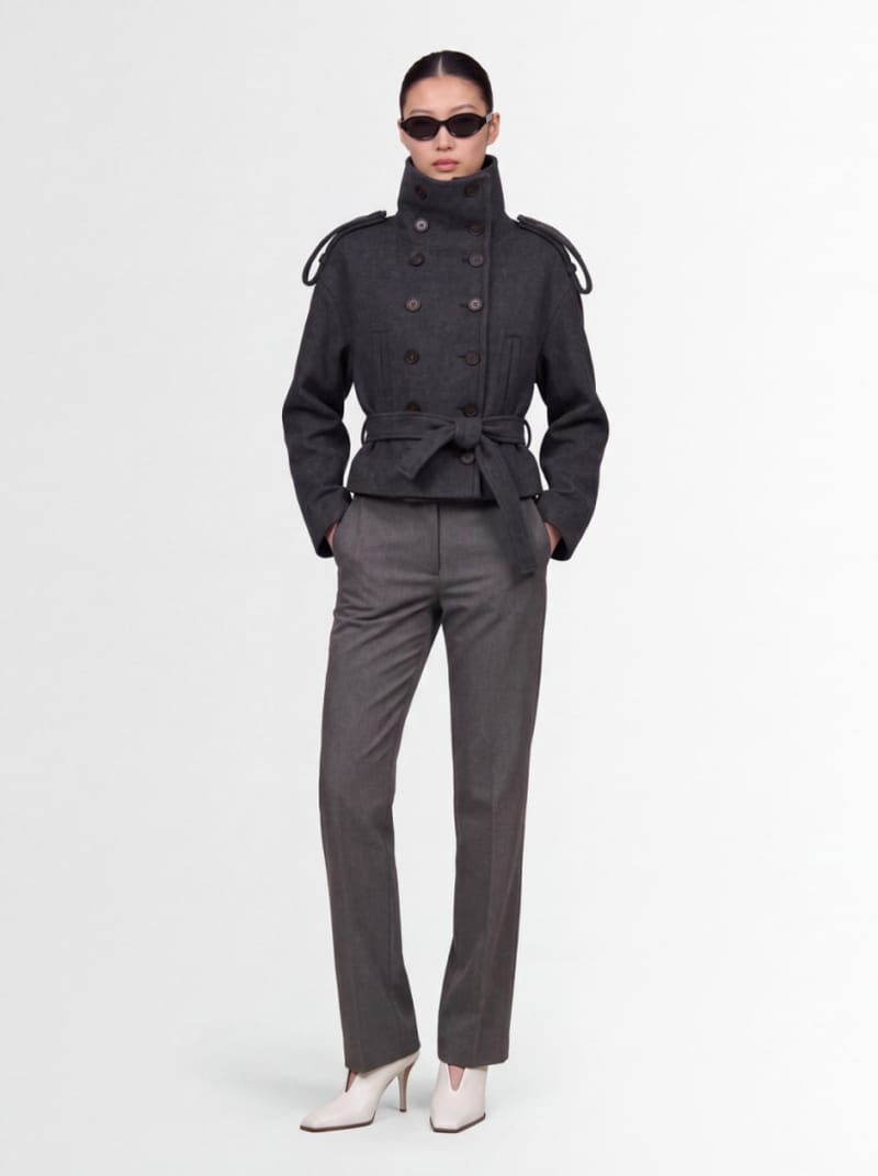 CRUNA - Concealed button closure pants