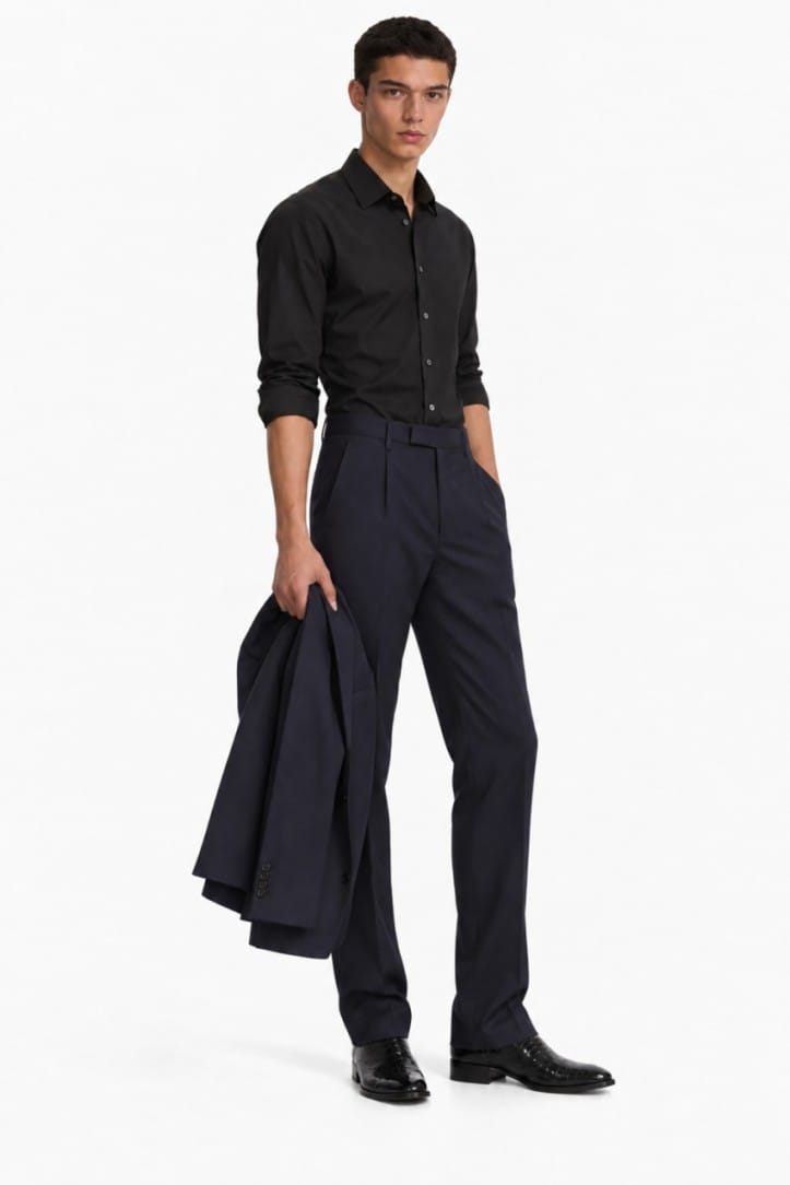Dsquared2 - Relax Dan cotton blend shirt