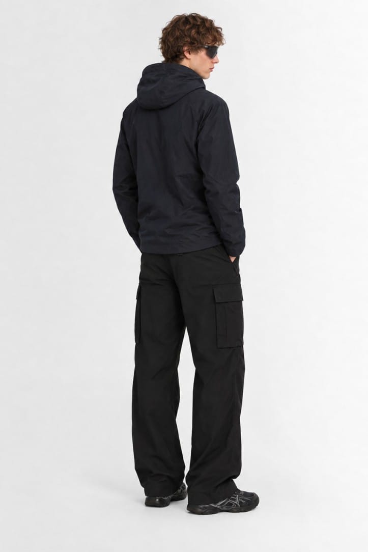 OUTHERE: Root hooded nylon down jacket